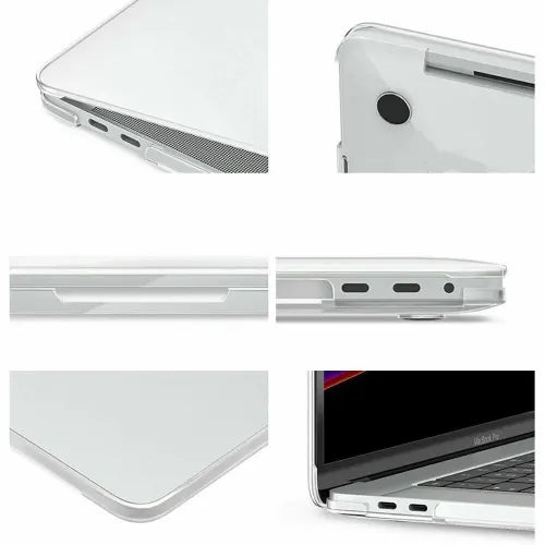 USP Apple MacBook Air (15.3') (M4/M3/M2) Hardshell Glassy Matte Case - Clear, Scratch Resistant,... - Image 3