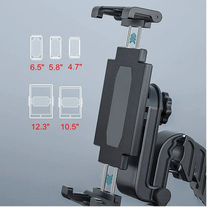USP Universal In-Car Tablet Mount Dash Windscreen Holders - Black, Compatible with tablets 7–11.9...