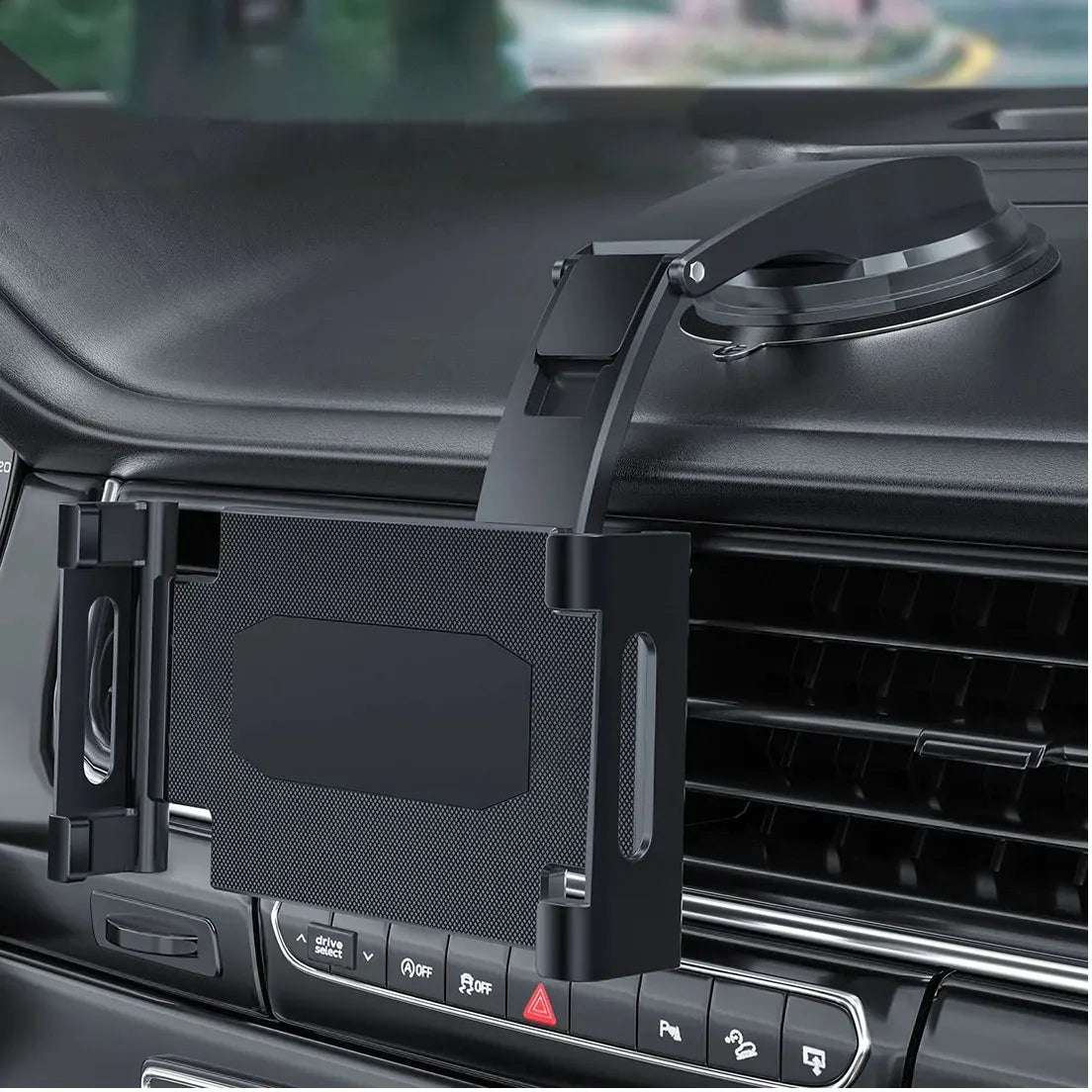 USP Universal In-Car Tablet Mount Dash Windscreen Holders - Black, Compatible with tablets 7–11.9... - Image 2