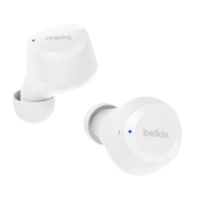 Belkin SoundForm Bolt 2 Wireless Earbuds - White (AUC009fqWHV2), 28 Hours Playtime, Bluetooth 5.3...