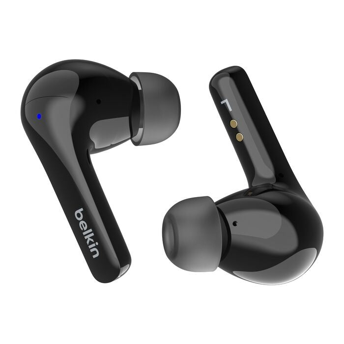 Belkin SoundForm Motion 2 True Wireless Earbuds - Black(AUC010fqBKV2),33 Hours Playtime,Bluetooth...