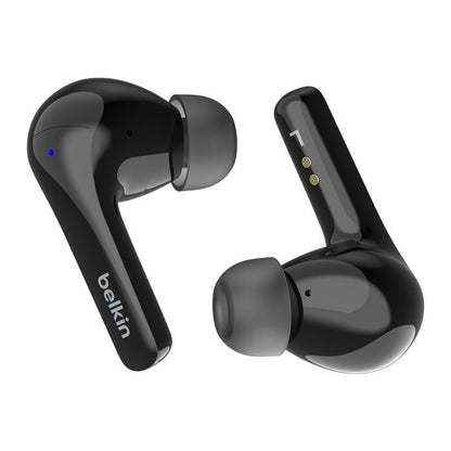 Belkin SoundForm Motion 2 True Wireless Earbuds - Black(AUC010fqBKV2),33 Hours Playtime,Bluetooth...