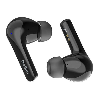 Belkin SoundForm Motion 2 True Wireless Earbuds - Black (AUC010fqBKV2), 33 hrs Battery, 12mm Driv...