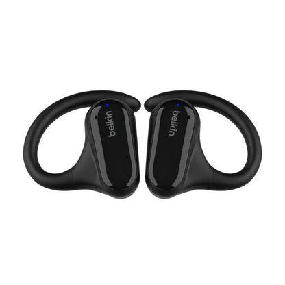 Belkin SoundForm ClearFit Open-Ear Wireless Earbuds - Black (AUC013btBK), 26hrs Battery,14.2mm Dr... - Image 2