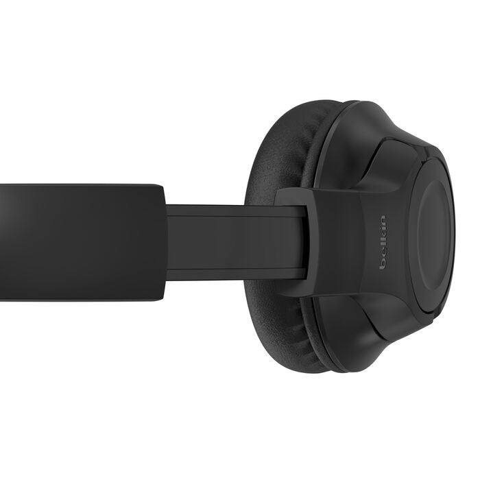 Belkin SoundForm Inspire USB-C Wired Over-Ear Headset for Kids - Black (AUD007fqBK), 85db Volume,... - Image 4