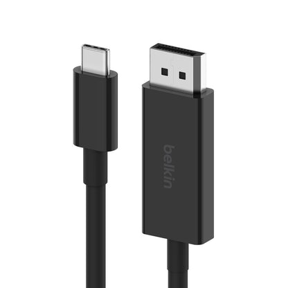 Belkin Connect USB-C to DisplayPort 1.4 Cable 2M - Black (AVC014BT2MBK), 32.4 Gbps Bandwidth, Sup... - Image 3
