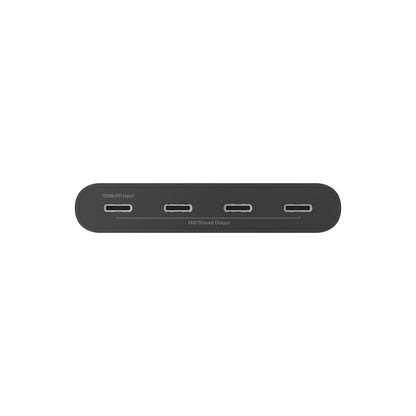 Belkin Connect USB-C to 4-Port USB-C Hub - Black (AVC018btBK), 100W PD, 10Gbps, 4x USB-C 3.2 Gen2... - Image 4