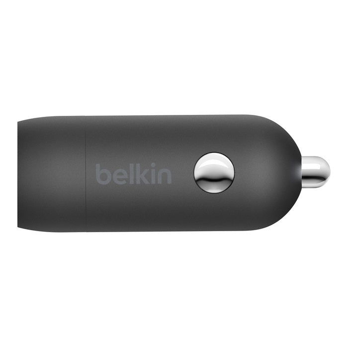 Belkin BoostCharge 30W USB-C PD Car Charger - Black (CCA004btBK), Compact Design, USB-IF Certifie... - Image 3