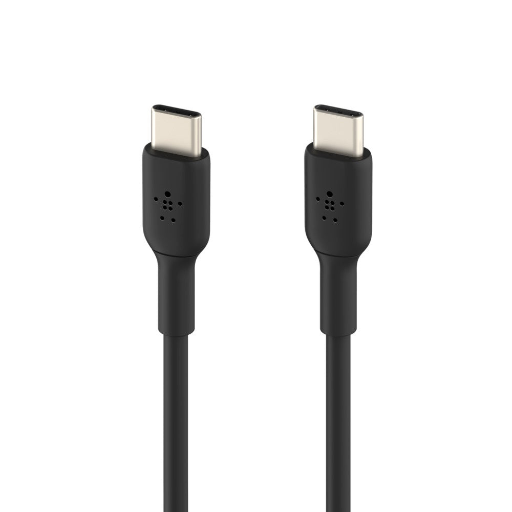 Belkin BoostCharge USB-C to USB-C Cable (1M) - Black (CAB003bt1MBK), 3A/60W, 480Mbps, 25K+ Bends,... - Image 2