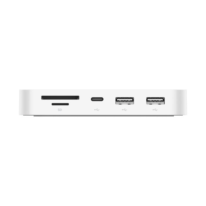 Belkin Connect USB-C 6-in-1 Multiport Hub with Mount - White (INC011btWH), 10Gbps, 2x USB-A, USB... - Image 3