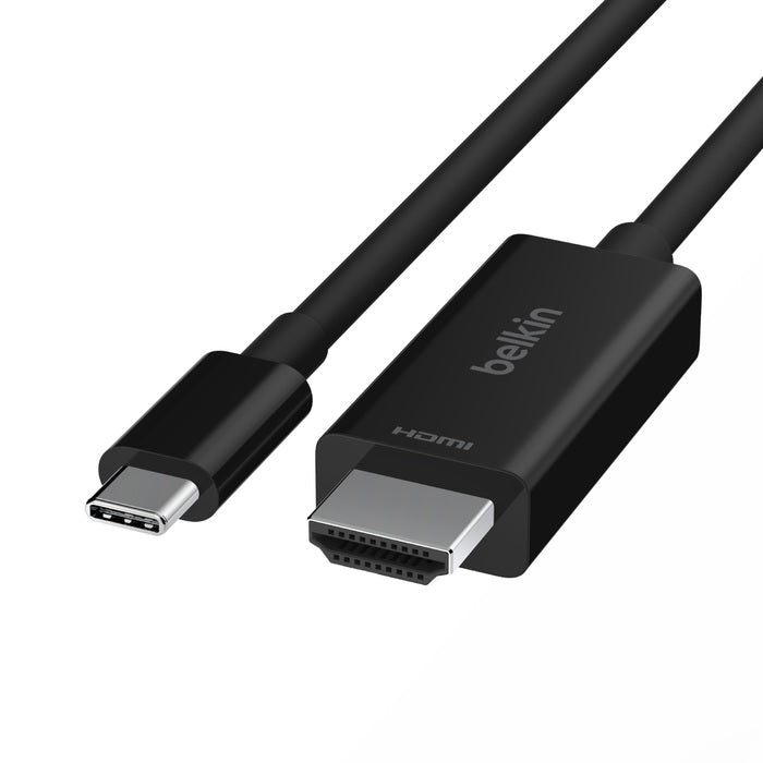 Belkin Connect USB-C™ to HDMI Cable (2M) - Black (AVC012bt2MBK), 8K at 60Hz and 4K at 120Khz, Sup... - Image 3