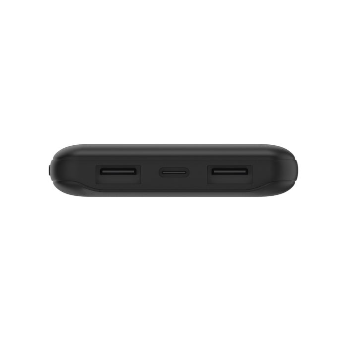 Belkin BoostCharge 10k mAh Power Bank (Triple-Port) + USB-C to USB-A Cable - Black (BPB011BTBK),... - Image 3