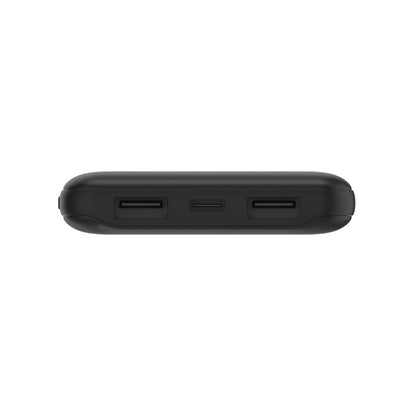 Belkin BoostCharge 10k mAh Power Bank (Triple-Port) + USB-C to USB-A Cable - Black (BPB011BTBK),... - Image 3