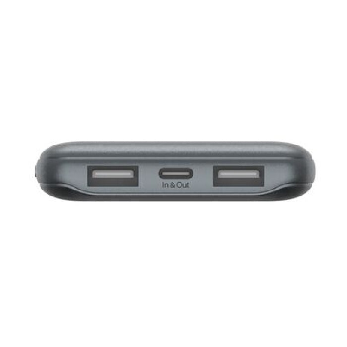Belkin BoostCharge 10k mAh Power Bank (Triple-Port) + USB-C to USB-A Cable - Space Grey (BPB011bt... - Image 2
