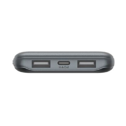 Belkin BoostCharge 10k mAh Power Bank (Triple-Port) + USB-C to USB-A Cable - Space Grey (BPB011bt... - Image 2
