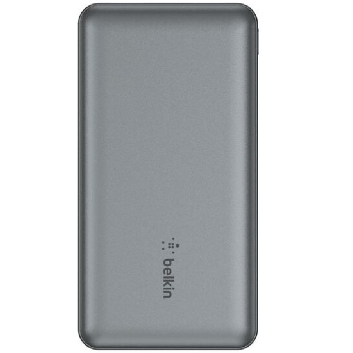 Belkin BoostCharge 10k mAh Power Bank (Triple-Port) + USB-C to USB-A Cable - Space Grey (BPB011bt... - Image 4