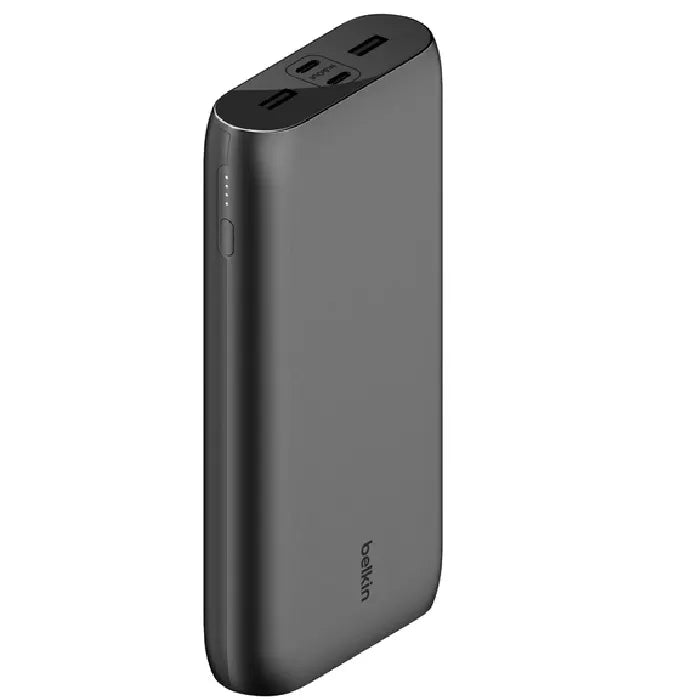 Belkin BoostCharge CCC-Certified 26k mAh Power Bank (4 Port )+USB-C to USB-C Cable (45CM) -Black(...