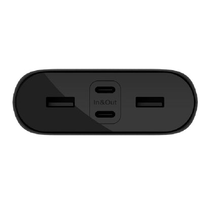 Belkin BoostCharge 26k mAh Power Bank (4 Port ) + USB-C to USB-C Cable (45CM) - Black (BPB016BTBK... - Image 3