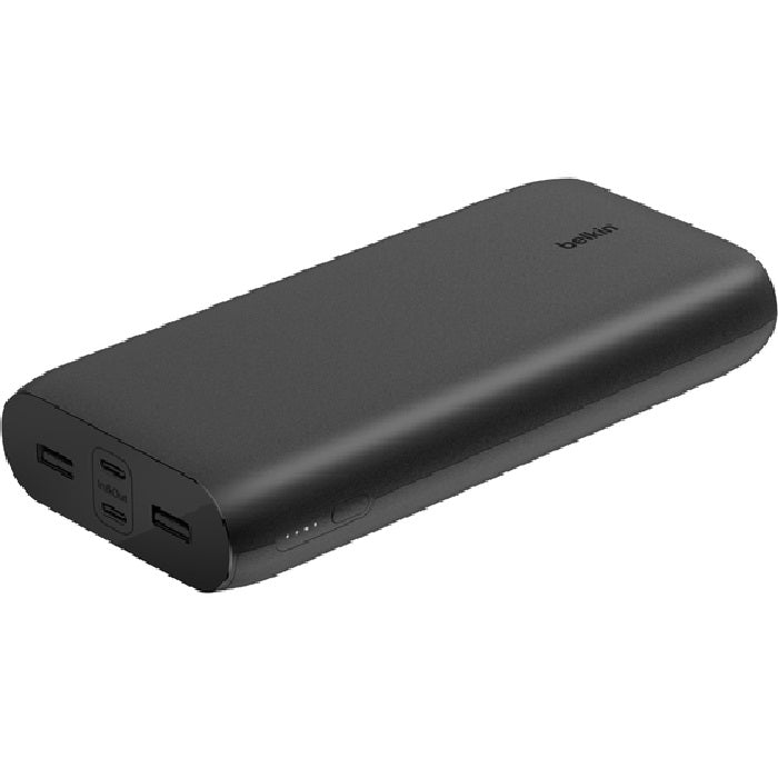 Belkin BoostCharge 26k mAh Power Bank (4 Port ) + USB-C to USB-C Cable (45CM) - Black (BPB016BTBK... - Image 4