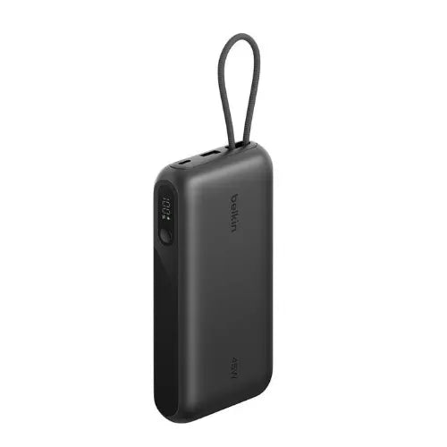 Belkin UltraCharge 20K mAh Power Bank  Display w/ Integrated USB-C Cable(20cm)-Black(BPB030fqBK),... - Image 3