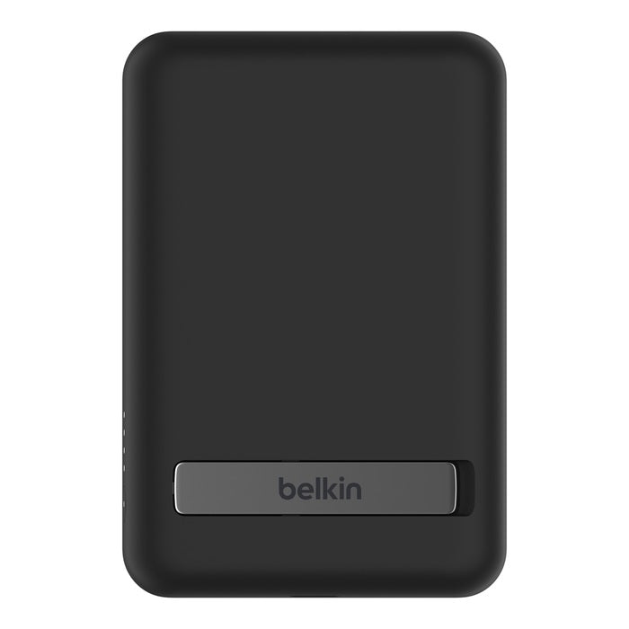 Belkin BoostCharge 5K mAh Magnetic Wireless Power Bank + USB-C Cable + Stand - Black (BPD004btBK)... - Image 3