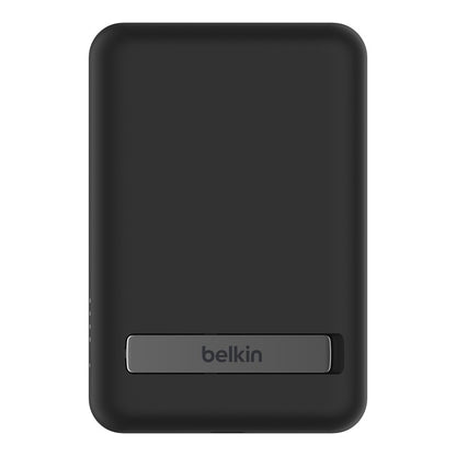 Belkin BoostCharge 5K mAh Magnetic Wireless Power Bank + USB-C Cable + Stand - Black (BPD004btBK)... - Image 3