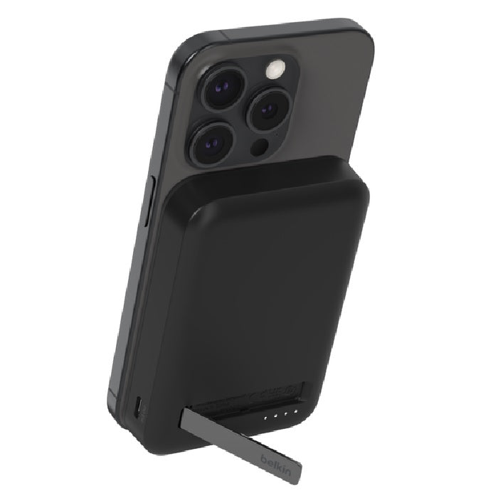 Belkin BoostCharge Pro 10k mAh Magnetic Power Bank With Qi2 + USB-C Cable (1M) - Black (BPD008BTB...