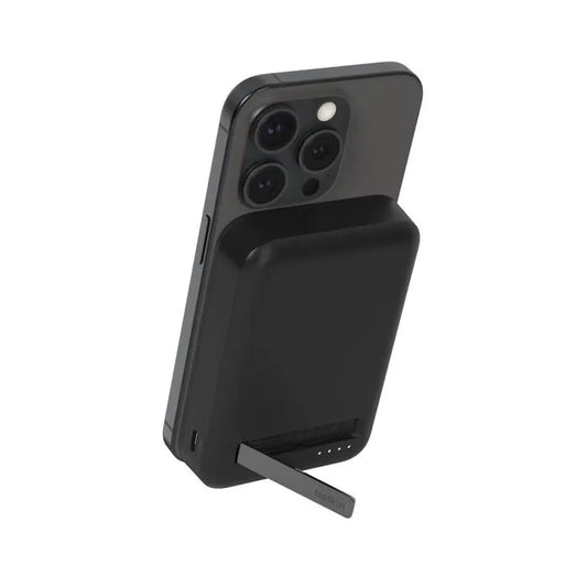 Belkin BoostCharge Pro Magnetic 10K Power Bank w/ Qi2 (15W)+USB-C Cable(1M)+Integrated Kickstand...