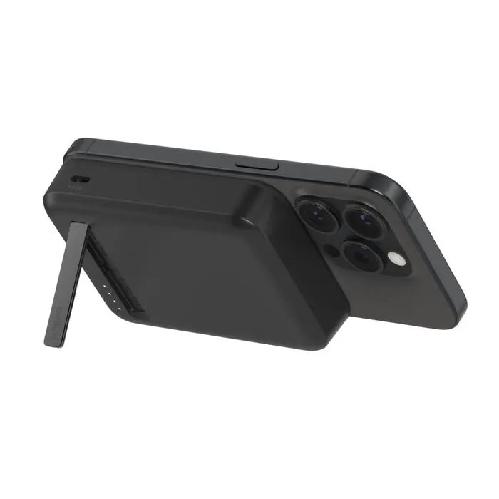 Belkin BoostCharge Pro Magnetic 10K Power Bank w/ Qi2 (15W)+USB-C Cable(1M)+Integrated Kickstand... - Image 2