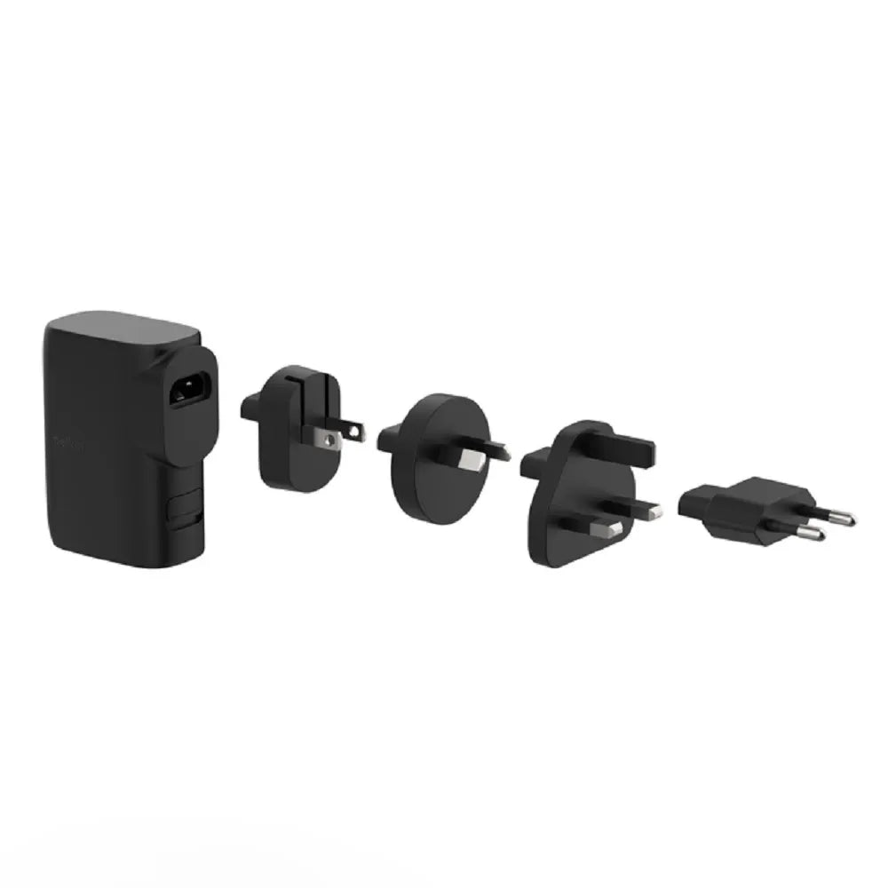 Belkin BoostCharge Hybrid 25W Wall Charger+5k mAh Power Bank(20W)+Tavel Adapter Kit -Black(BPZ003... - Image 2