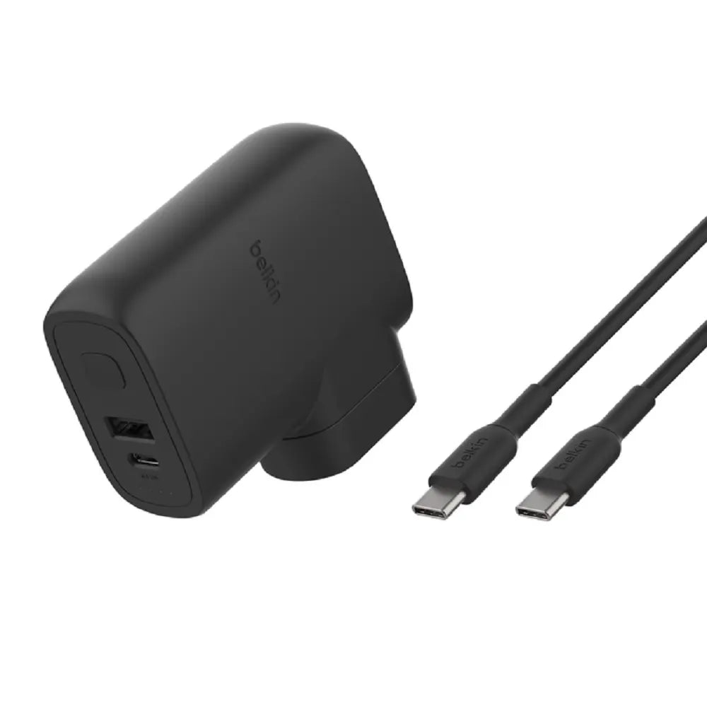 Belkin BoostCharge Hybrid 25W Wall Charger+5k mAh Power Bank(20W)+Tavel Adapter Kit -Black(BPZ003... - Image 4