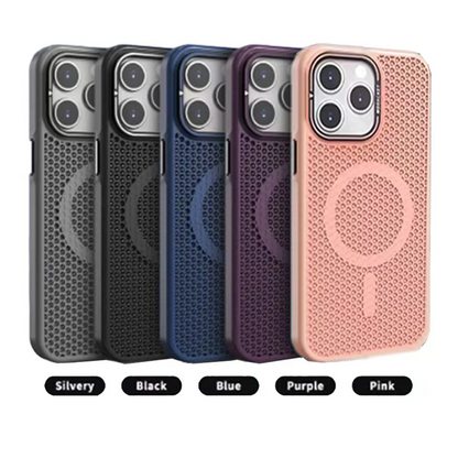 USP Apple iPhone 17 Pro Max (6,9') Armor 3D Mesh Case with MagSafe Black- Fragiile Surface, TPU B...