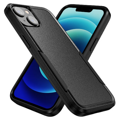 Phonix Apple iPhone 14 Plus Armor Light Case Black - Two Tough Layers, Port Covers, No Slip Gripp...