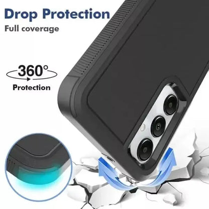 USP Rugged Samsung Galaxy A37 5G (6.7') Armor Light Case Black - No-Slip, Sleek, Drop-Protection,... - Image 3