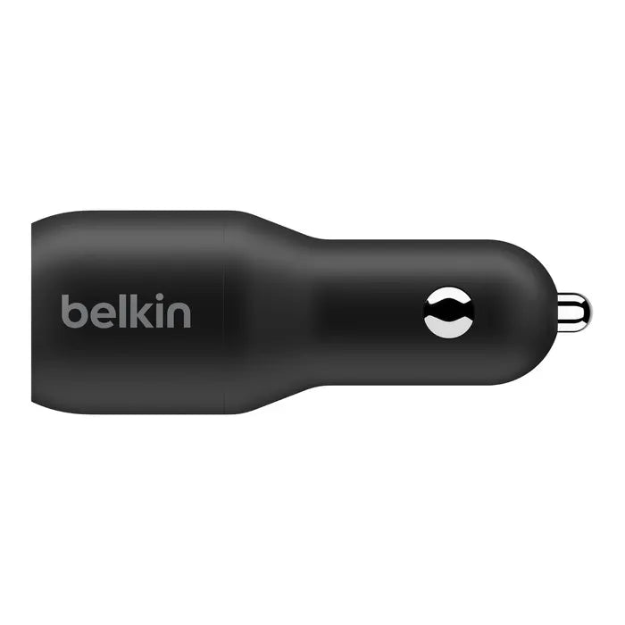 Belkin BoostCharge Dual 36W USB-C Car Charger - Black(CCB002btBK), 2xUSB-C(18W),Safe  Optimized,B... - Image 4