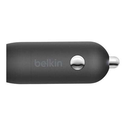 Belkin BoostCharge 30W USB-C PD Car Charger + Lightning to USB-C Cable (1M) - Black (CCA004bt1MBK... - Image 3