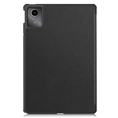 USP Lenovo Tab M11 Folio Case - Black - Tri-Fold Stand, Magnetic Front Cover, Slim Foil Case - iP... - Image 3