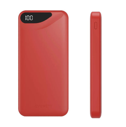 Cygnett ChargeUp Boost 3rd Gen 10K mAh Power Bank -Red(CY4343PBCHE),1x USB-C(15W),2x USB-A(12W),1... - Image 3