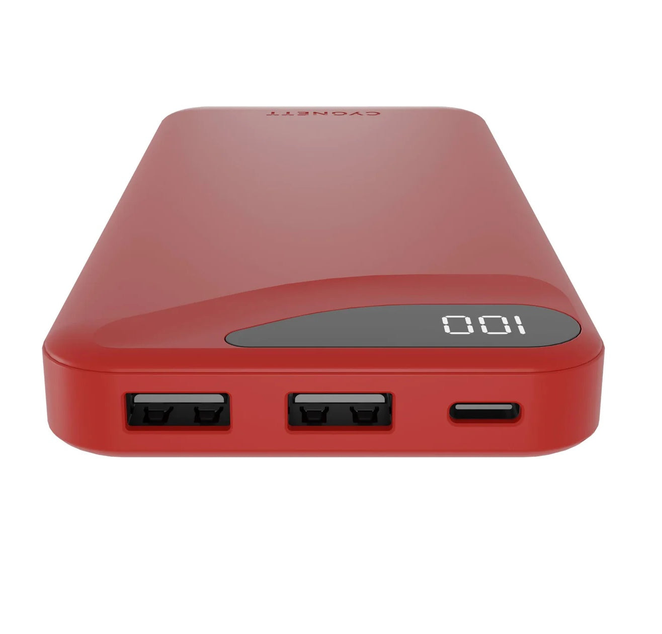 Cygnett ChargeUp Boost 3rd Gen 10K mAh Power Bank -Red(CY4343PBCHE),1x USB-C(15W),2x USB-A(12W),1... - Image 4
