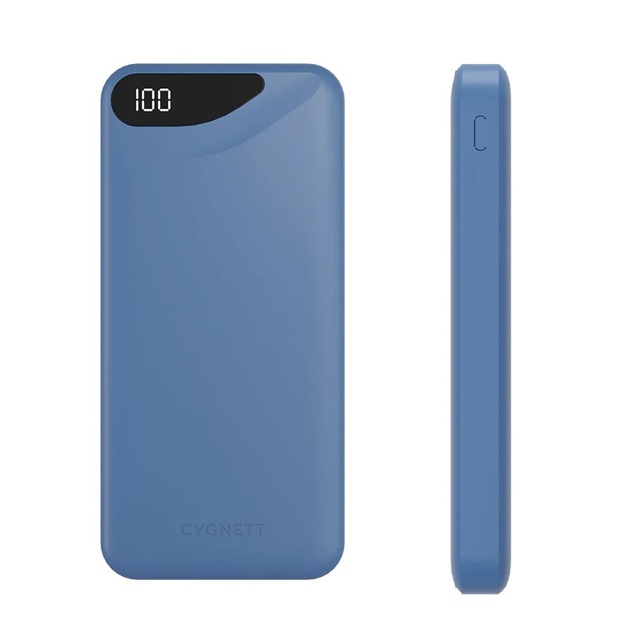 Cygnett ChargeUp Boost 3rd Gen 10K mAh Power Bank-Blue(CY4342PBCHE),1x USB-C(15W),2x USB-A(12W),1... - Image 3