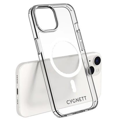 Cygnett AeroMag Apple iPhone 16e/ iPhone 14 / iPhone 13 Clear Protective Case - (CY4173CPAEG),Sli...