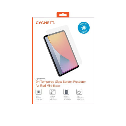 Cygnett OpticShield Apple iPad Mini A17 Pro (7th Gen) / iPad Mini (8.3') (6th) Tempered Glass Scr... - Image 4