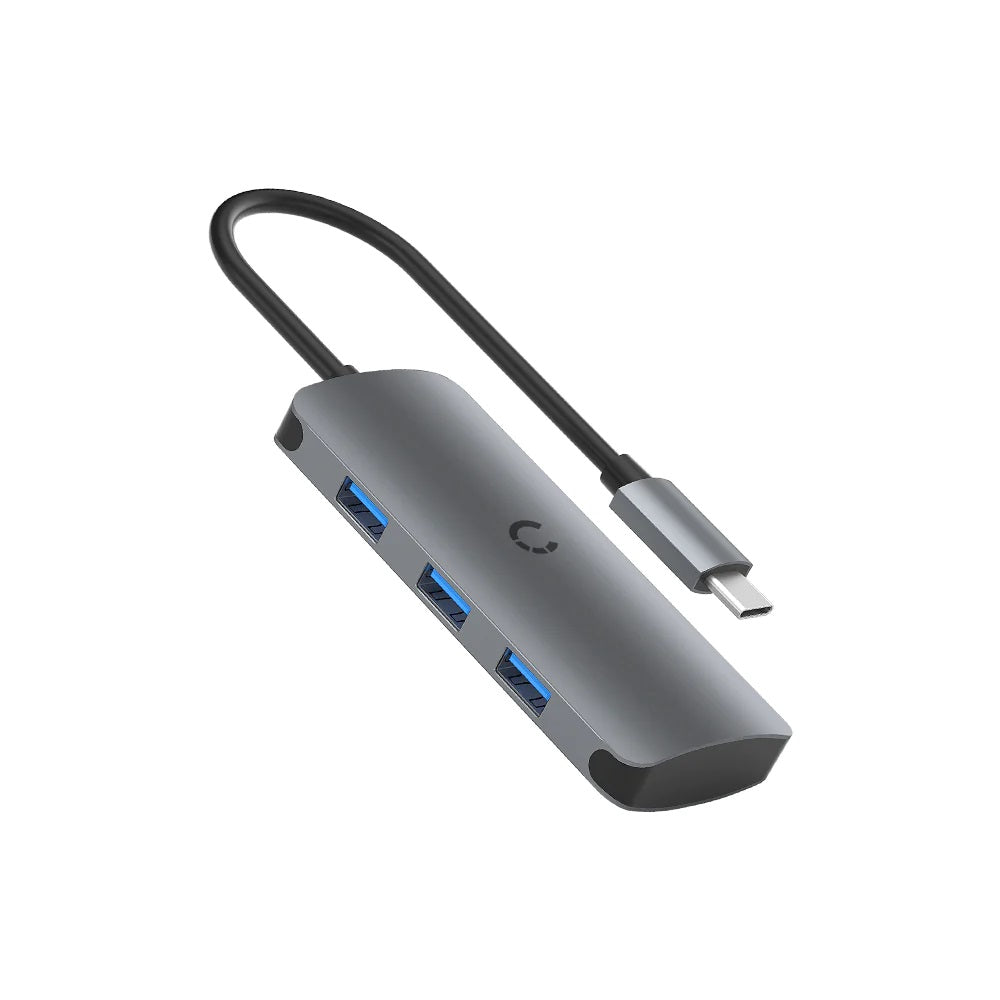 Cygnett Unite SlimMate 6-in-1 USB-C Multiport Hub Adapter Dock-(CY3316HUBC3)3xUSB-A 3.0 1xUSB-C 1... - Image 2