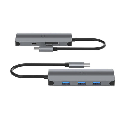 Cygnett Unite SlimMate 6-in-1 USB-C Multiport Hub Adapter Dock-(CY3316HUBC3)3xUSB-A 3.0 1xUSB-C 1... - Image 4