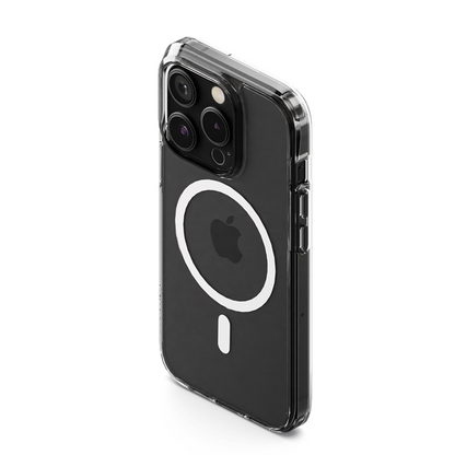 Cygnett AeroMag Apple iPhone 16 Pro (6.3') Clear Case - (CY5002CPAEG), TPU Frame, Hard-Shell Back...