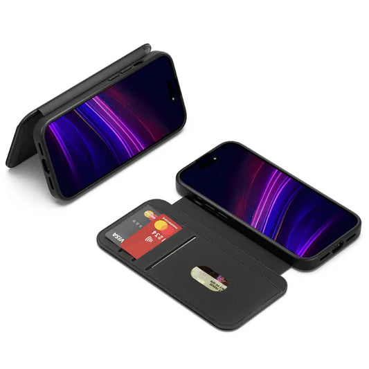 Cgnett MagWallet Apple iPhone 16 Pro (6.3') Case -Black(CY5022MAGWT),360° Protection,Multi-Angle,...