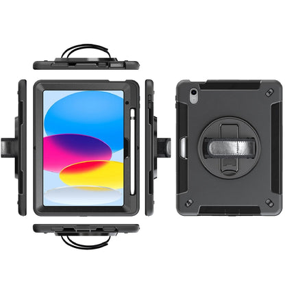 USP Rugged Apple iPad (11.0') 11th Gen (A16) / iPad 10th Gen (10.9') Case Black - Built-in-Kickst... - Image 2