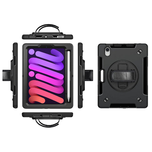 USP Rugged Apple iPad Mini (8.3') (A17 Pro) (7th Gen) / iPad Mini (8.3') (6th Gen) Case Black... - Image 2