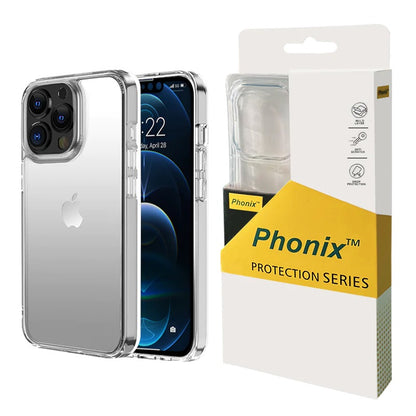 Phonix Apple iPhone 12 Pro Max Clear Rock Hard Case - Shockproof, Ultra-thin, lightweight, Non-sl...