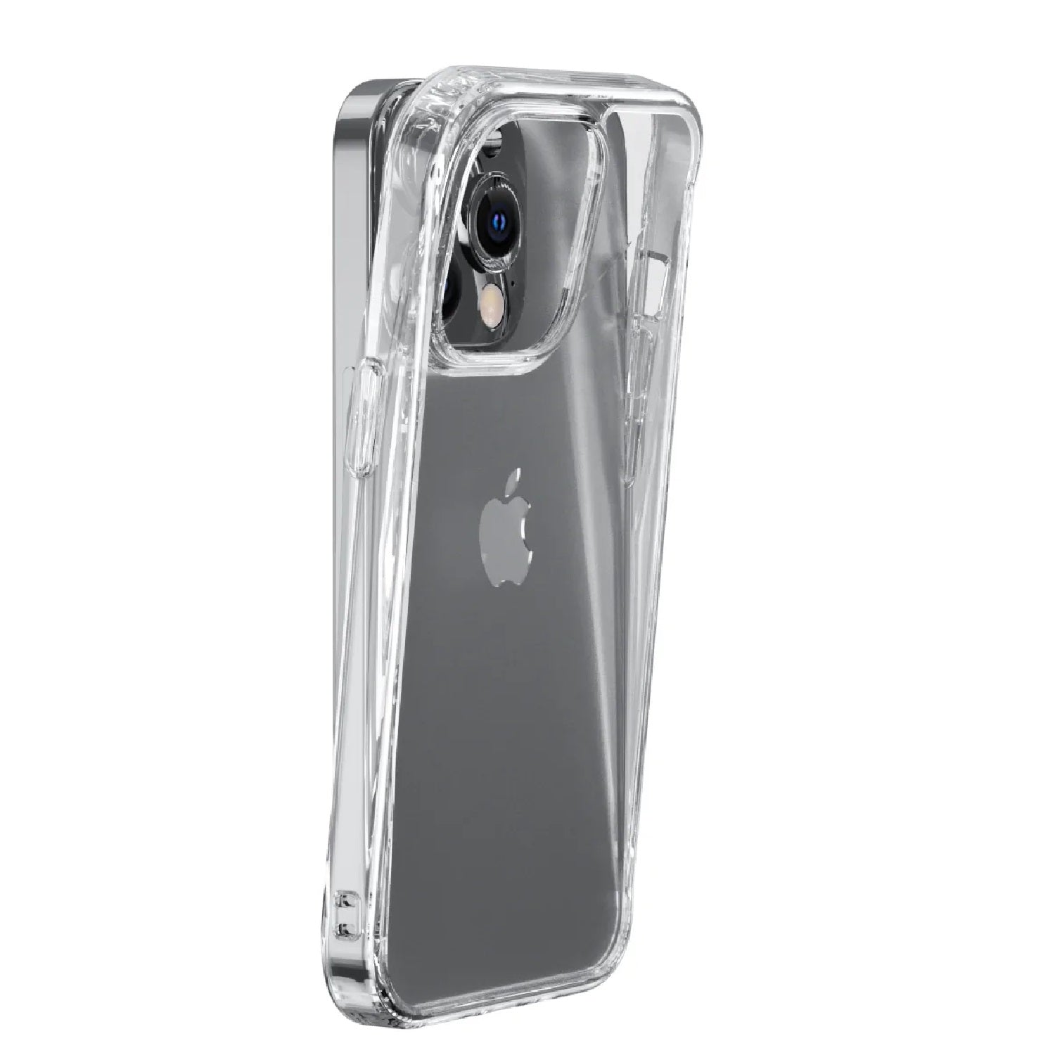 Phonix Apple iPhone 13 Pro Max Clear Rock Hard Case - Ultra-thin, Lightweight, Non-slip, Shockpro... - Image 3